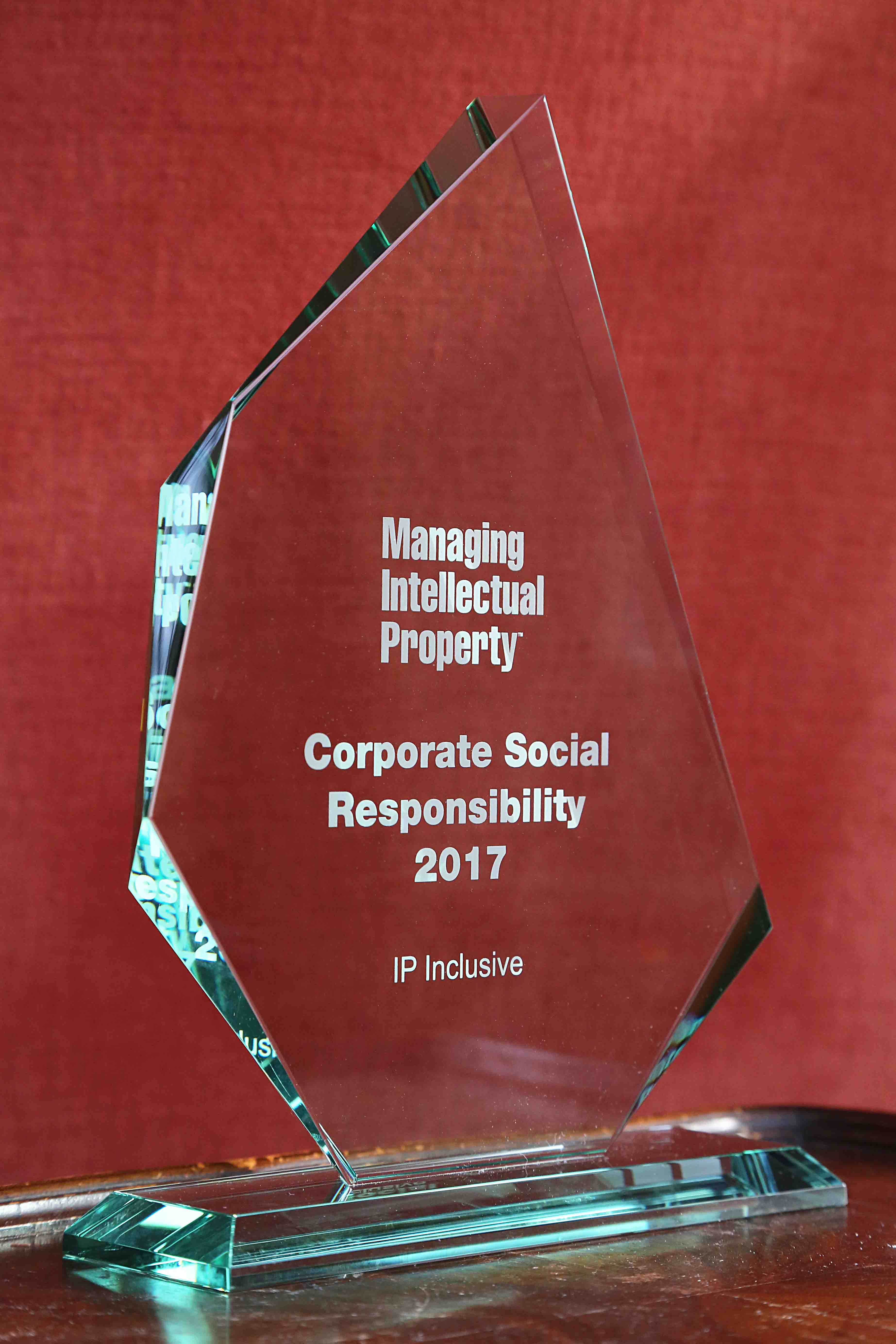 IP Inclusive wins inaugural Corporate Social Responsibility award IP